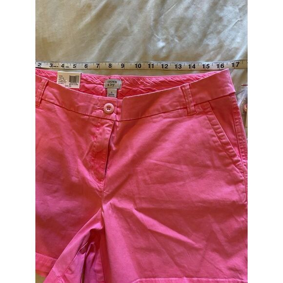 Crown & Ivy Carolina Shorts 5 in inseam, Stretch Sz 12, NWT - Picture 6 of 9